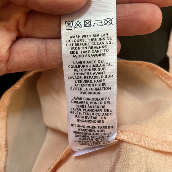 NWT ASOS size 4 ruffle tank top pink - Picture 6 of 7